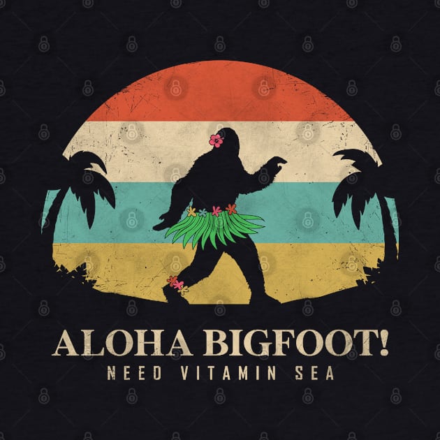 ALOHA BIGFOOT by ALFBOCREATIVE